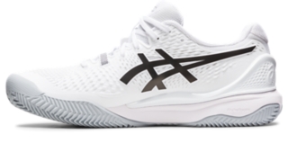 Men's GEL-RESOLUTION 9 CLAY | White/Black | Tennis Shoes | ASICS