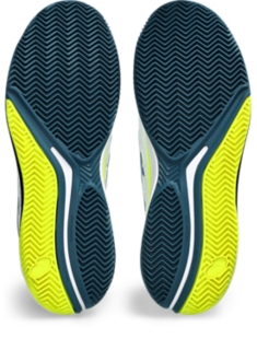 ASICS GEL-RESOLUTION 9 CLAY - Zapatillas de tenis para tierra batida -  white/restful teal/blanco 