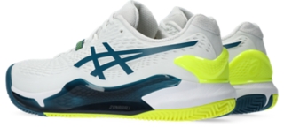 Asics Gel Game 9 Zapatillas de Tenis Hombre - White/Restful Teal