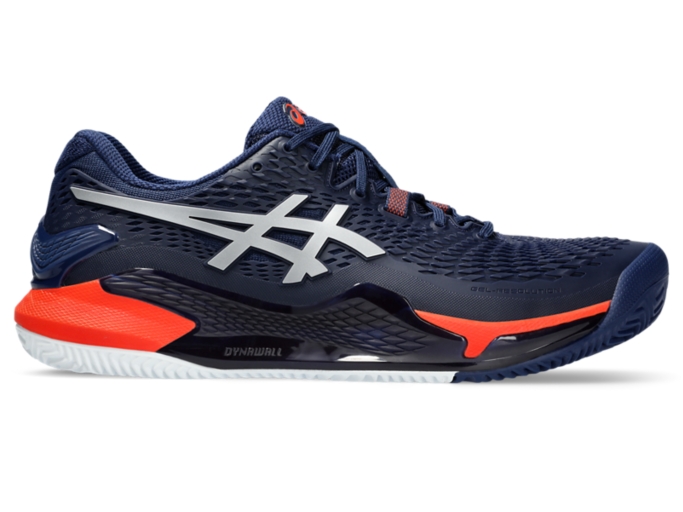 Men's GEL-RESOLUTION 9 CLAY | Blue Expanse/Pure Silver - ASICS