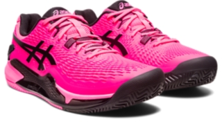 ZAPATILLAS ASICS GEL RESOLUTION 9 CLAY FUCSIA-NEGRO