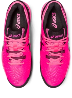 Men's GEL-RESOLUTION 9 CLAY | Hot Pink/Black | Tennis Shoes | ASICS