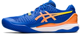 Asics Gel Resolution 9 GS Clay Zapatillas Padel Niños Steel Blue