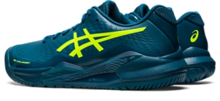 Men's GEL-CHALLENGER 14 | Restful Teal/Safety Yellow | Tennis