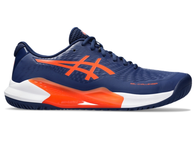 Asics blue shoes online