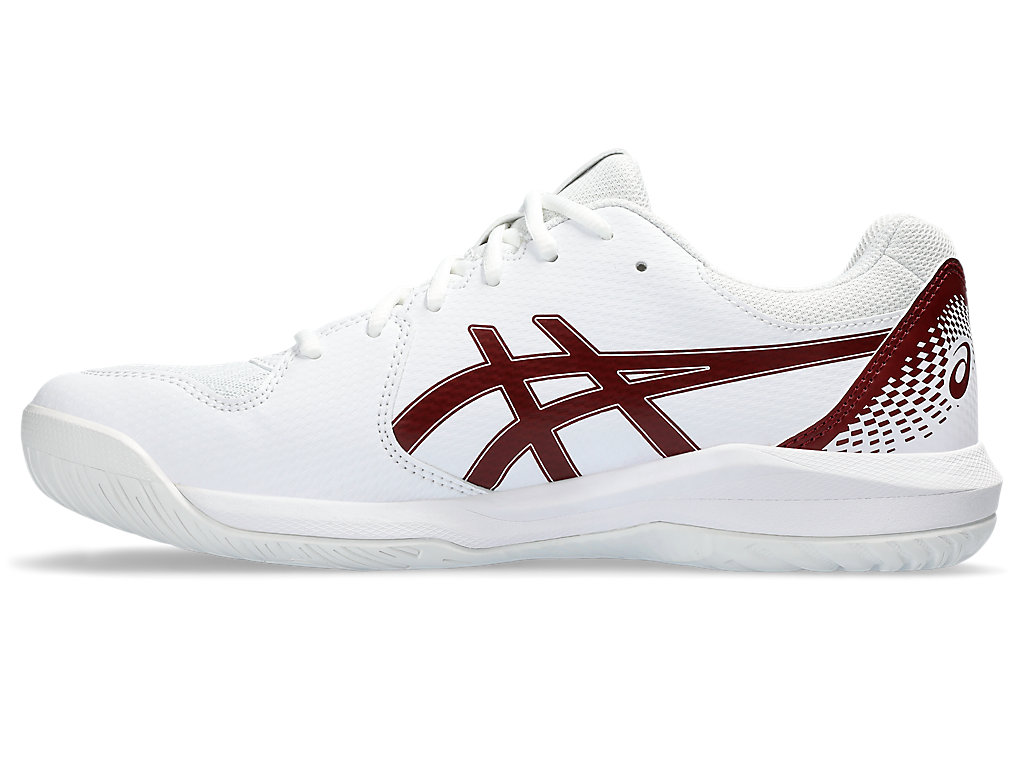 | 8 White/Antique Tennis Shoes ASICS | GEL-DEDICATE Men\'s Red |