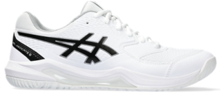 Men's GEL-DEDICATE 8 | White/Black | Tennis Shoes | ASICS