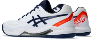 Men's GEL-DEDICATE 8 | White/Blue Expanse | Tennis Shoes | ASICS