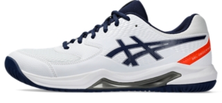 Men's GEL-DEDICATE 8 | White/Blue Expanse | Tennis Shoes | ASICS