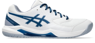 GEL-DEDICATE 8 | Men | White/Mako Blue | Men's Tennis Shoes | ASICS United  States