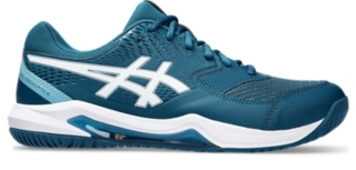 Men\'s GEL-DEDICATE 8 WIDE | Restful Teal/White | Tennis Shoes | ASICS