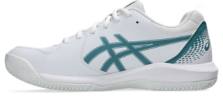 GEL-DEDICATE 8 PADEL, White/Misty Pine 3