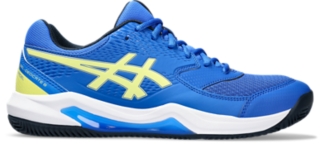 Men's GEL-DEDICATE 8 PADEL, Illusion Blue/Glow Yellow, Padel