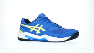 Asics Gel Dedicate 8 Padel - Illusion Blue/Glow Yellow