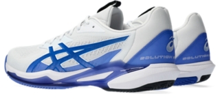 SOLUTION SPEED FF 3 CLAY Men White Tuna Blue Men s Tennis Shoes ASICS United States