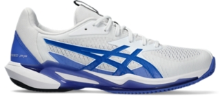 Men's SOLUTION SPEED FF 3 CLAY | White/Tuna Blue | Tennis Shoes | ASICS