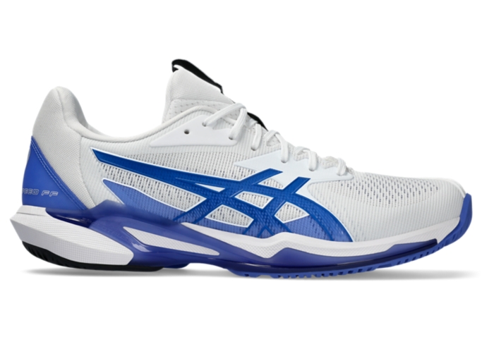 Men s SOLUTION SPEED FF 3 White Tuna Blue Tennis Shoes ASICS