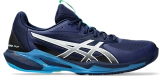 Asics mens solution speed ff tennis shoes - black/silver best sale