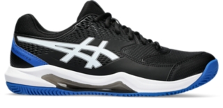 Men\'s GEL-DEDICATE 8 CLAY | Black/Tuna Blue | Tennis Shoes | ASICS