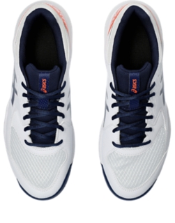 Men\'s GEL-DEDICATE 8 CLAY Expanse Tennis ASICS | White/Blue | | Shoes