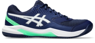 GEL DEDICATE 8 CLAY Men Blue Expanse White Herren Tennisschuhe ASICS DE