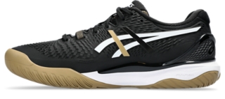 Men's GEL-RESOLUTION 9 | Black/Camel | Tennis Shoes | ASICS