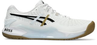 Men's GEL-RESOLUTION 9, White/Black, Tennis Shoes