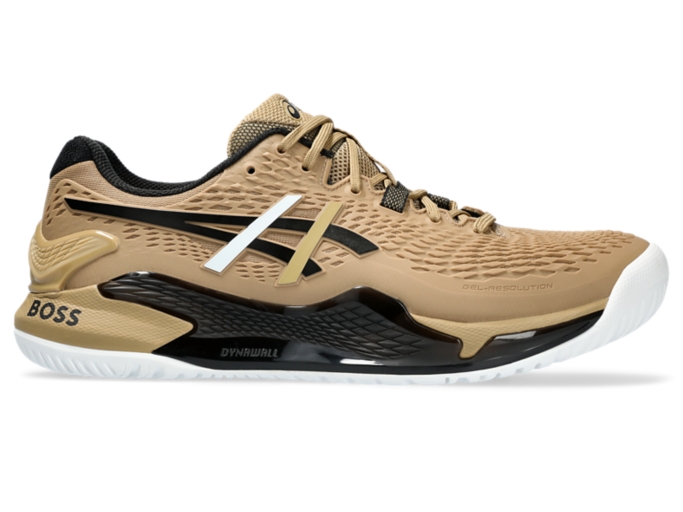 Men's GEL-RESOLUTION 9 | Camel/Black | Tennis Shoes | ASICS