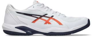 SOLUTION SWIFT FF 2 CLAY Men White Nova Orange Herren Tennisschuhe ASICS DE