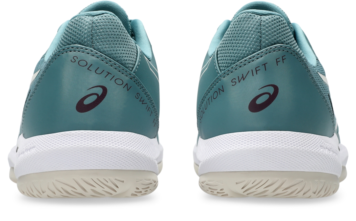 Мужские кроссовки ASICS Solution Swift FF 2, цвет: Бирюзовый / Овсяный — фото 5