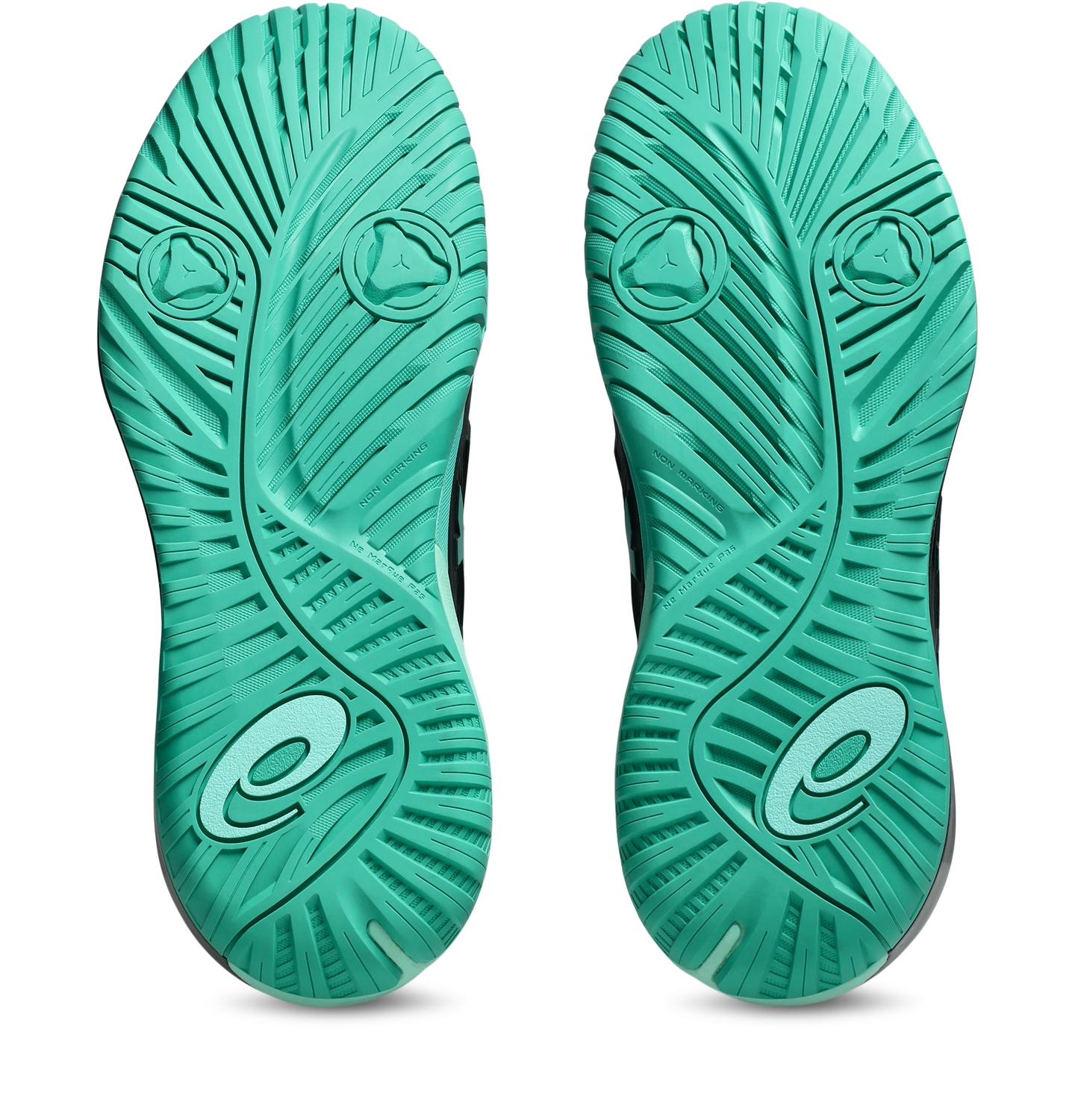 Мужские кроссовки ASICS Gel-Resolution X, цвет: Чёрный / Зелёный — фото 7
