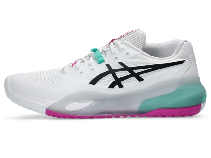 新品未使用 asics GEL-RESOLUTION X 27.5(2E) GEL-RESOLUTION X | Men | WHITE/AURORA GREEN | Men's Tennis Shoes