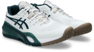 GEL-RESOLUTION X, White/Saxon Green