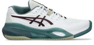 White/Dark Aubergine