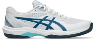 Image 8 of 8 of Men's WHITE/MAKO BLUE GAME FF PICKLEBALL Men's Pickleball Shoes