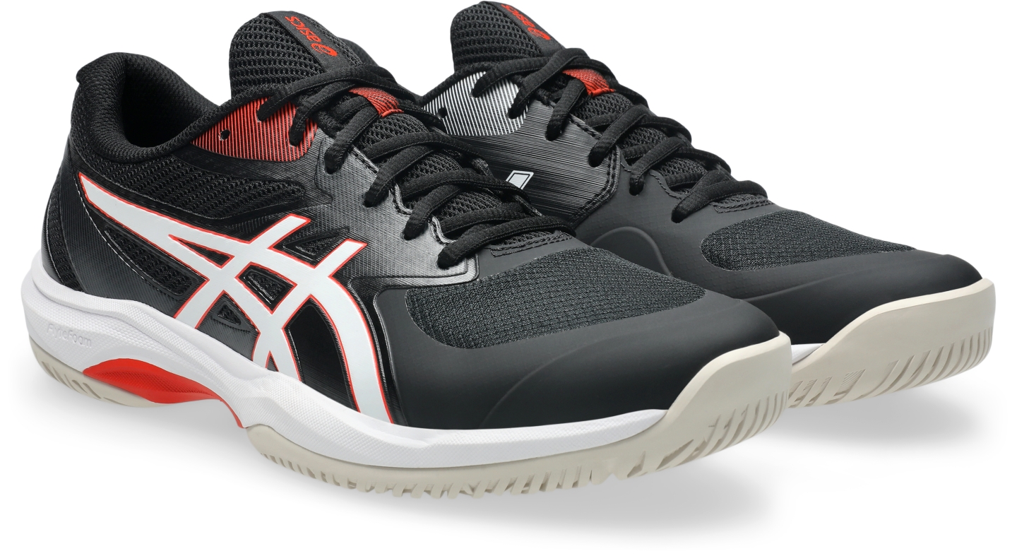 Мужские кроссовки ASICS Game FF, цвет: Чёрный / Вишнёвый — фото 2