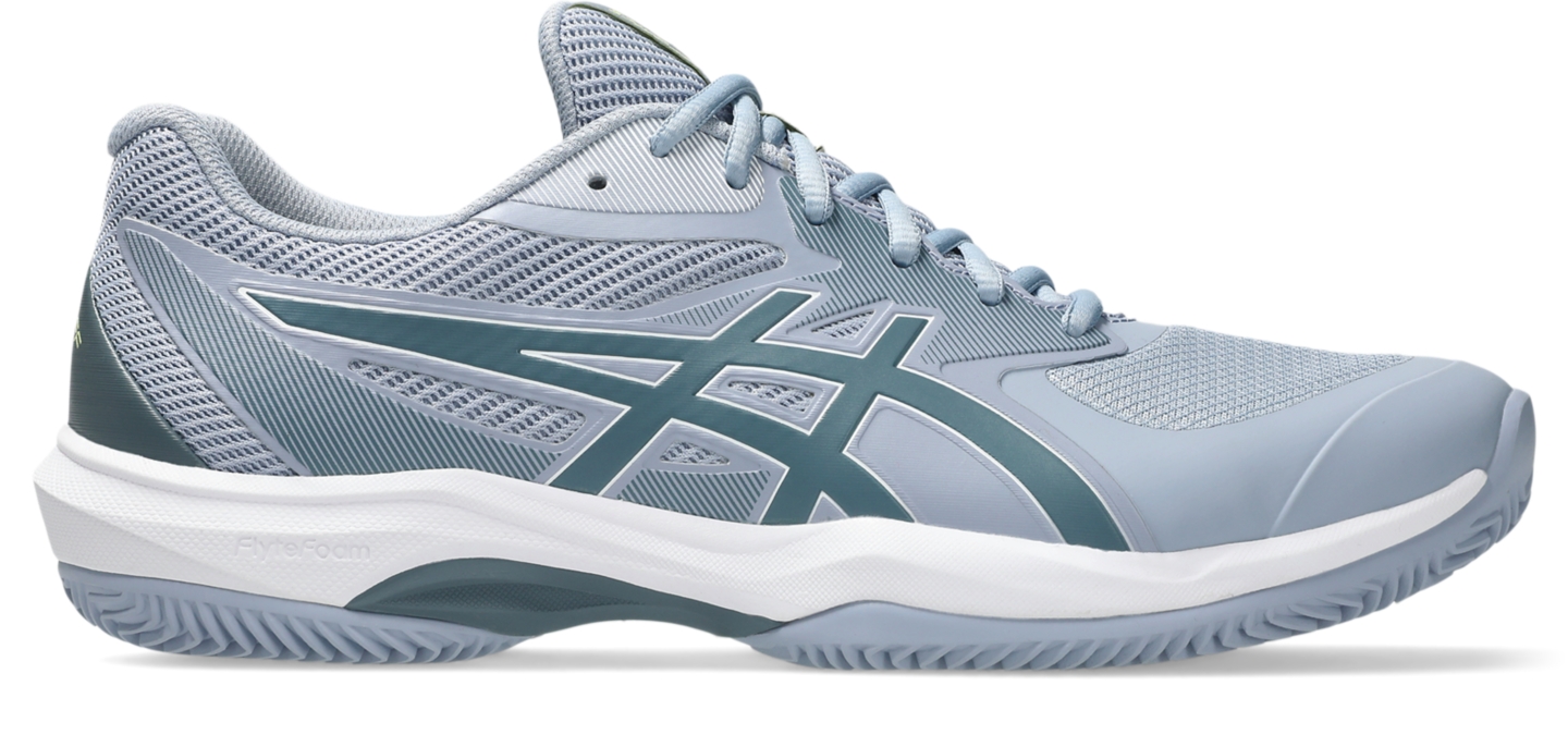 Мужские кроссовки ASICS Game FF CLAY/OC, цвет: Серый синий — фото 1