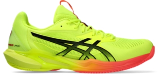 SOLUTION SPEED FF 3 CLAY Men Safety Yellow Black Men s Tennis Shoes ASICS PL