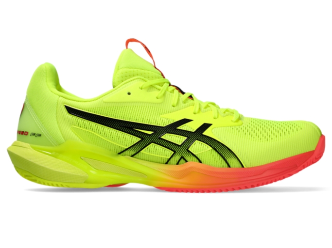 SOLUTION SPEED FF 3 CLAY Men Safety Yellow Black Men s Tennis Shoes ASICS PL