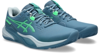 GEL-CHALLENGER 15 PADEL, Saba Blue/Vital Green 2
