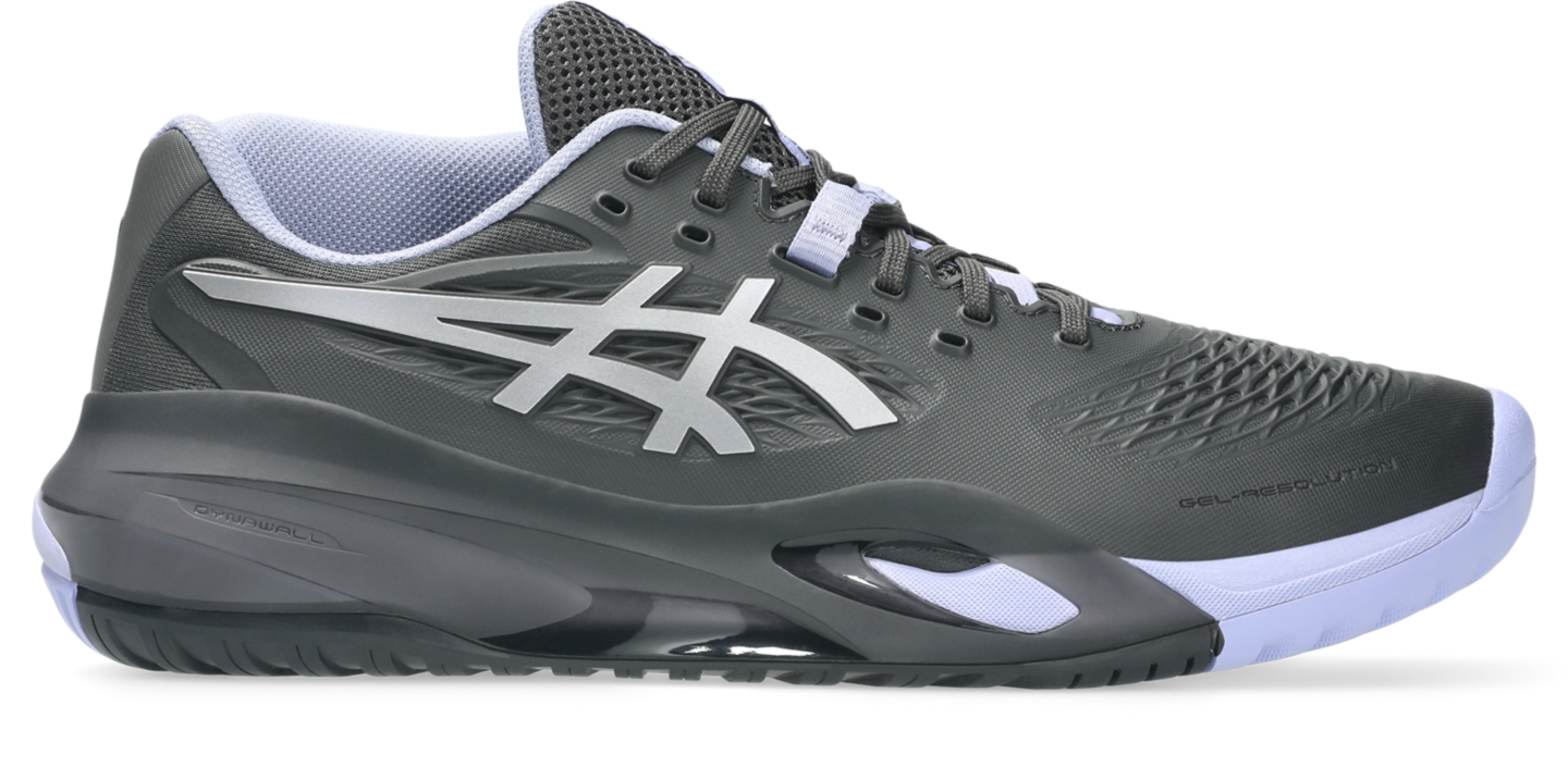 Мужские кроссовки ASICS Gel-Resolution X Night Energy, цвет: Графитовый серый / Серебряный — фото 1
