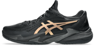 【限定】asics COURT FF3 NIGHT ENERGY AC26cm Asics Men's Court FF 3 Novak Night Energy - Black/Prism Gold