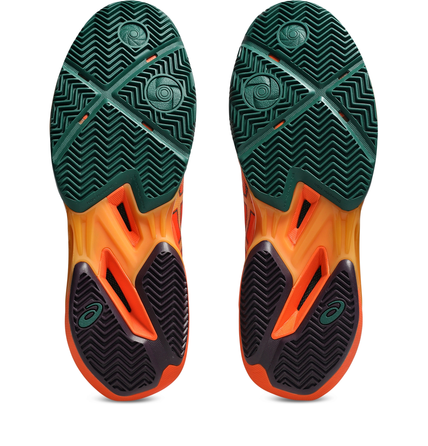 Мужские кроссовки ASICS Sonicsmash FF, цвет: Оранжевый / Баклажановый — фото 7