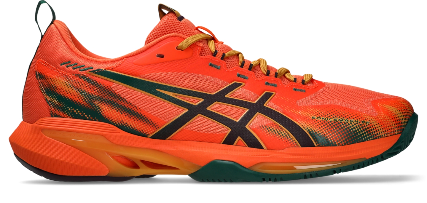 Мужские кроссовки ASICS Sonicsmash FF, цвет: Оранжевый / Баклажановый — фото 1