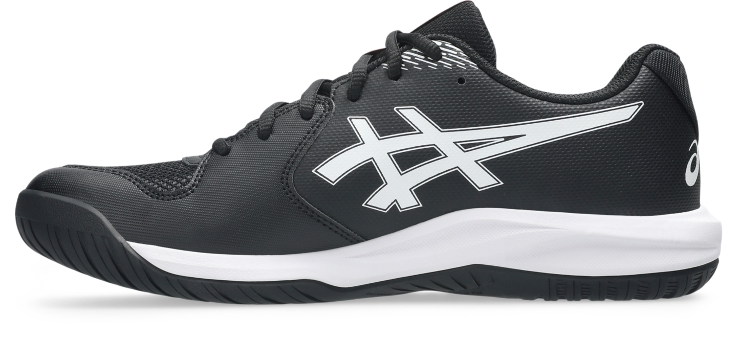 Мужские кроссовки ASICS Gel-Dedicate 9, цвет: Чёрный / Белый — фото 4