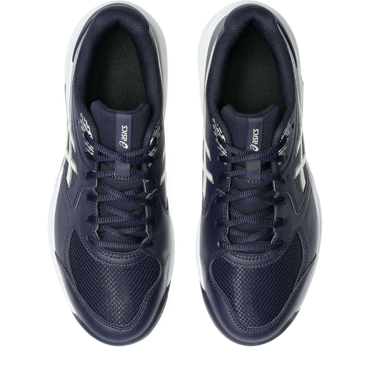 Мужские кроссовки ASICS Gel-Dedicate 9, цвет: Тёмно-синий / Овсяный — фото 6