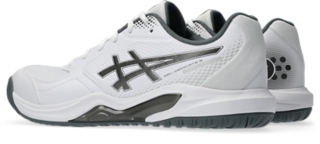 Image 3 of 8 of Men's WHITE/GUNMETAL GEL-DEDICATE 9 PICKLEBALL Exclude from T2 promotion
