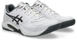 Image 2 of 8 of Men's WHITE/GUNMETAL GEL-DEDICATE 9 PICKLEBALL Exclude from T2 promotion