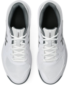 Image 6 of 8 of Men's WHITE/GUNMETAL GEL-DEDICATE 9 PICKLEBALL Exclude from T2 promotion