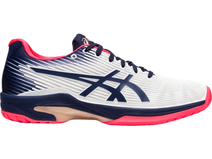 Asics women's solution speed ff tennis shoes grand shark and papaya hotsell